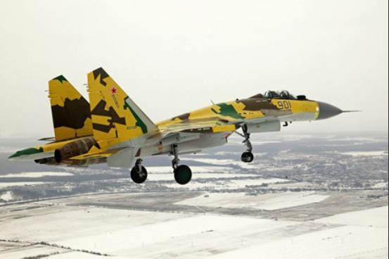 Máy bay chiến đấu Su-35 do Nga chế tạo.